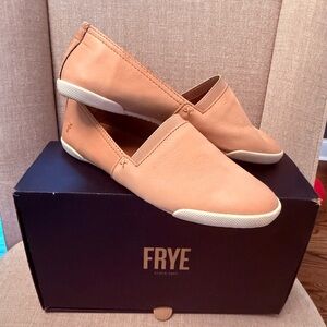 Frye Women's Leather Loafers - Melanie Slip-On Blush